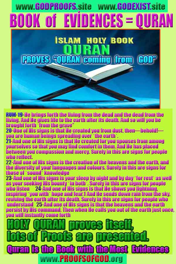 Proofs of god, god-evidences, god-real, god-exists, god-signs, god-proofs, evidences of god